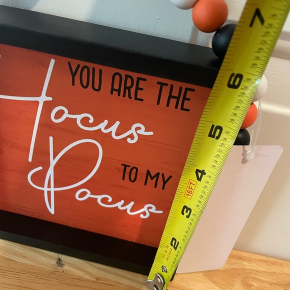 Hocus Pocus home decor sign/wall hanging-Wendy Bellissimo-NWT-Halloween/Fall - Picture 9 of 13